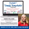 “Simply” Remarkable! & special guest, Karen Williams, Source4