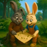 Petit Lapin à la campagne