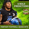 6 BOLD Fantasy Football Predictions for 2026