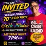 JAY NEGRON on CRIB RADIO - Season Finale - 70th B-Day Special - PART 1