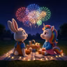 Petit Lapin et la fête nationale