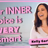 Your inner voice is a REALLY good driver ... give her the steering wheel