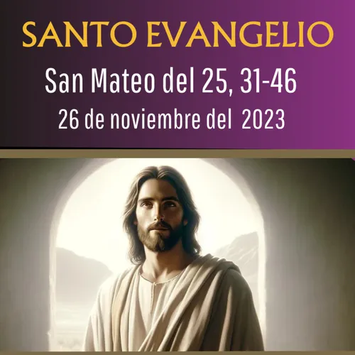 Listen to Evangelio del 26 de noviembre del 2023 según San Mateo