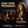 Jueves, 27 de agosto 2026 | Mateo 24, 42-51 | Santa Mónica