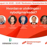 E166 BONUSPOD fra Arendalsuka: Hvordan er utviklingen i nyboligmarkedet?