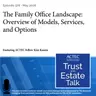 The Family Office Landscape: Overview of Models, Services, and Options