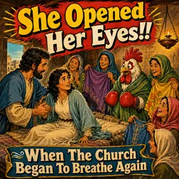 She Opened Her Eyes!! | Acts 9:31–43 Bible Study on Tabitha, Peter, Healing & the Church Breathing Again