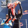 Lap 76│#646 Martin vs. Bezzecchi vs. Marquez (vs. Diggia vs. Acosta) | Aprilia vs. Ducati | Italija vs. Španija