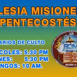 Misionera Pentecostés en acción