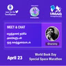 20 - Meet and Chat with Author Narsim #WorldBookDay #SpaceMarathan