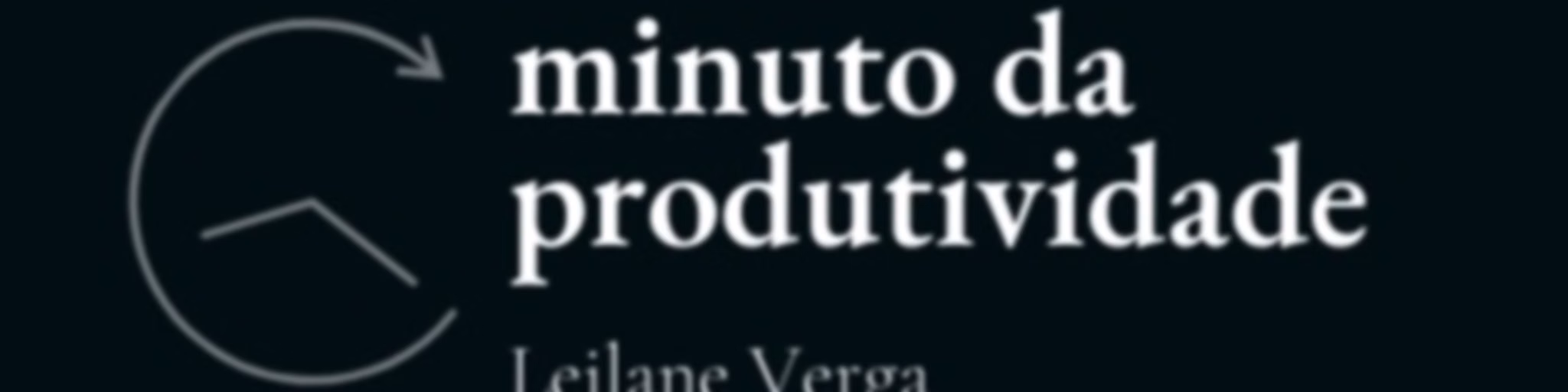 Minuto da Produtividade
