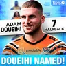 Doueihi RETURNS at No.7, Talagi replaced in Panthers starting team