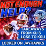 TAKEAWAYS from Jayhawks' Loss to KSU: Supporting Isaiah Marshall, Defense Concerns, Leipold & More