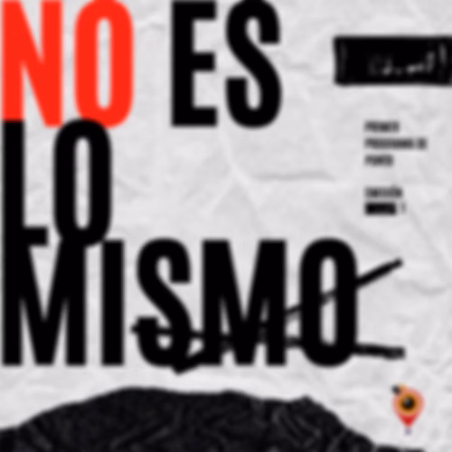No es lo mismo