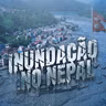 Enchente do Nepal começou sem uma gota de chuva