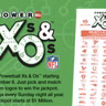 John Martin of Maryland Lottery gives Nestor the Xs and Os of new NFL Powerball game kickoff