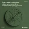Чи впливає правильно сформульована ціль на результат у схудненні?