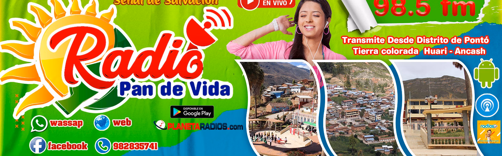 RADIO PAN DE VIDA 98.5 FM