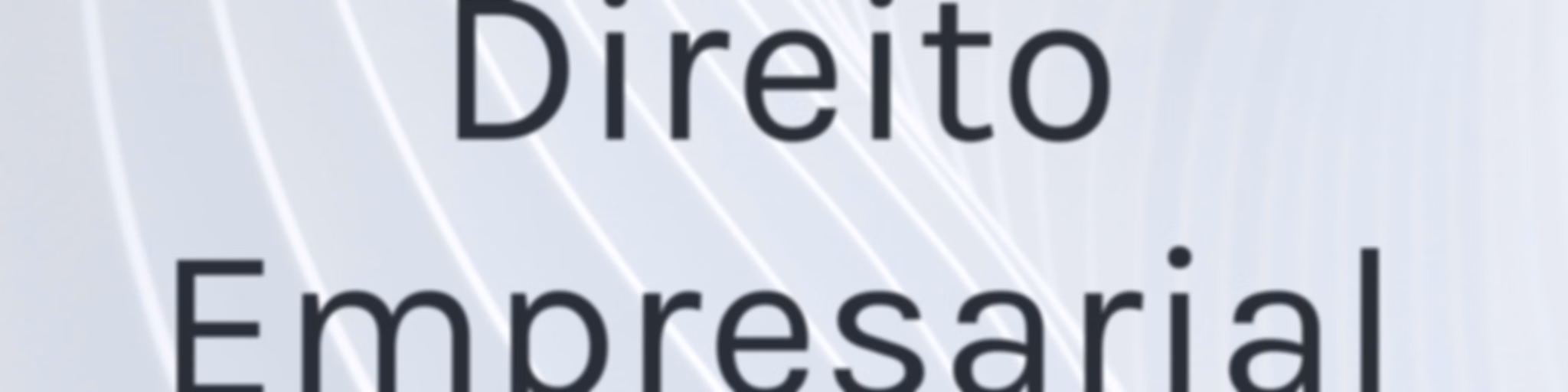 Direito Empresarial