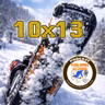 10×13: Fascitis plantar, nieve pegajosa y cuidados