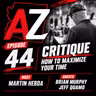 Critique...How to Maximize Your Time