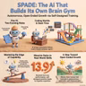 SPADE: RL Self-Play in Adaptive Synthetic Environments