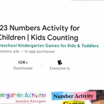 Kids educational learning