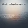 Linjer dras och suddas ut