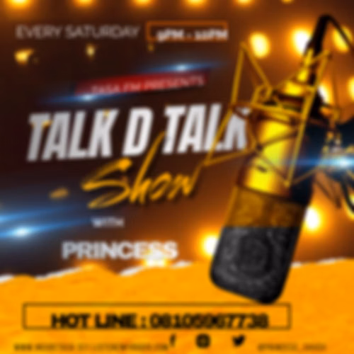 Talkdtalk show with princess