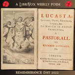 Lucasta by Richard Lovelace (1618 - 1658)