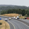 Number of deaths after crash involving car driving on wrong side of M9
