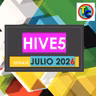 Hive5 JULIO 26 - Estadísticas, Novedades, y mucho más...