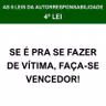 🎙️ Supere a Vitimização: Torne-se um Vencedor!