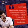 Mobilidade urbana e transporte nos programas dos candidatos ao governo de Minas Gerais, com André Veloso