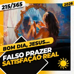 FALSO PRAZER: SATISFAÇÃO REAL - Bom dia, Jesus! 215/365 (2026)
