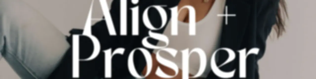 Align + Prosper with Elise Danielle