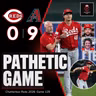 Game 129 - Diamondbacks 9, Reds 0 (Reds manage just 4 hits in 13th shut out of season)