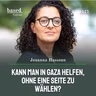 Kann man in Gaza helfen ohne eine Seite zu wählen, Jouanna Hassoun? (127)