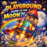 🚀🌙 Our Playground Accidentally Flew to the Moon! 🌙🚀