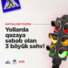 Baki-Sumqayıt Yolundakı Tıxaclar və Zəncirvari Qəzaların SƏBƏBİ! - DYP-DƏN XƏBƏRDARLIQ!  | Qaydaları pozma