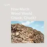 How Much Wood Would Chuck, Chuck?: NZ's Treated Timber Trouble