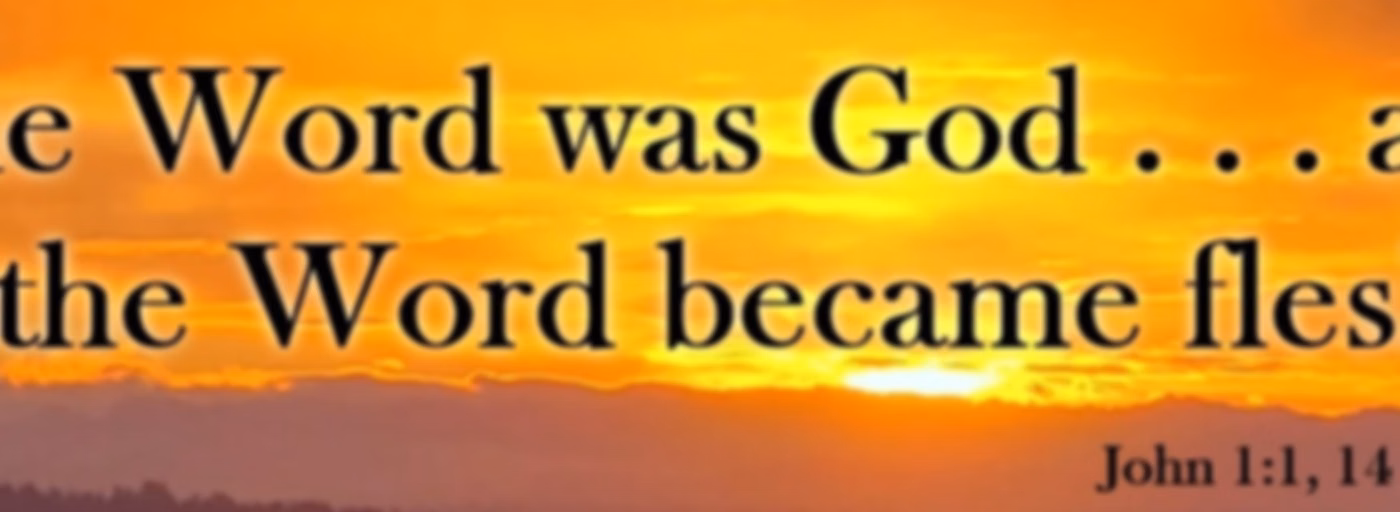 The Word become flesh