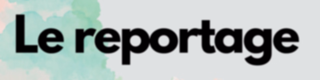 LE REPORTAGE