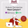 Hukuk Derslerine Nasıl Çalışılır | 1. Sınıf