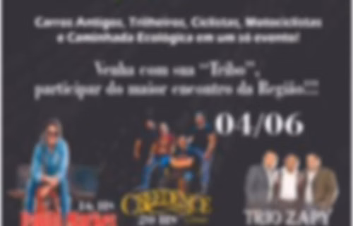 1º Encontro das Tribos de Caetanópolis