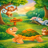 जिद्दी कासवाची शर्यत :The Hare and the Tortoise (Kids' Marathi Story)