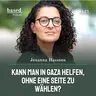Kann man in Gaza helfen ohne eine Seite zu wählen, Jouanna Hassoun? (127)
