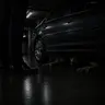The Grey Face Underneath His Car