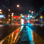 Night road