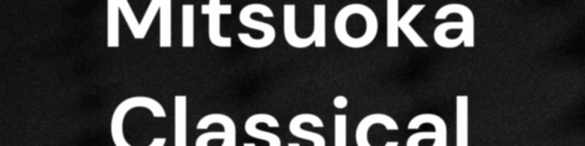 Mitsuoka Classical